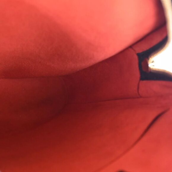 LOUIS VUITTON Ipanema PM Shoulder Bag Damier Ebene Leather Brown - Picture 12 of 16